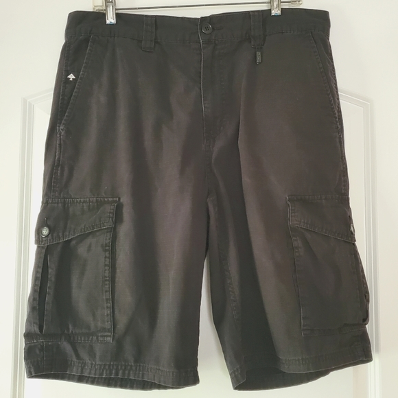 MEN'S LRG (LIFTED RESEARCH GROUP) BLACK SHORTS SIZE 34